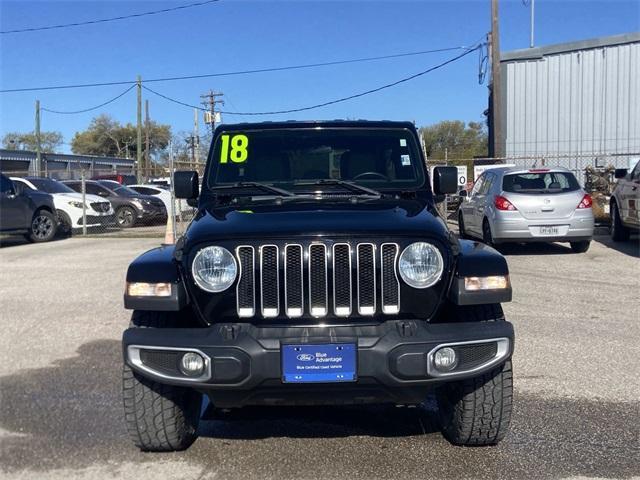 used 2018 Jeep Wrangler Unlimited car, priced at $27,989