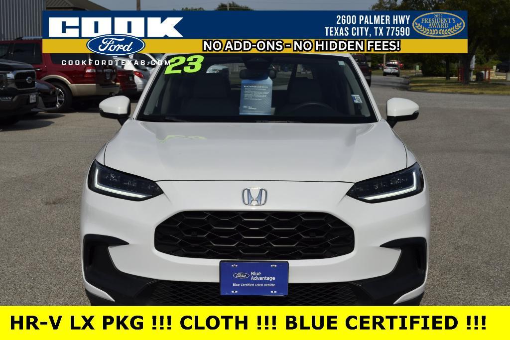 used 2023 Honda HR-V car, priced at $18,789