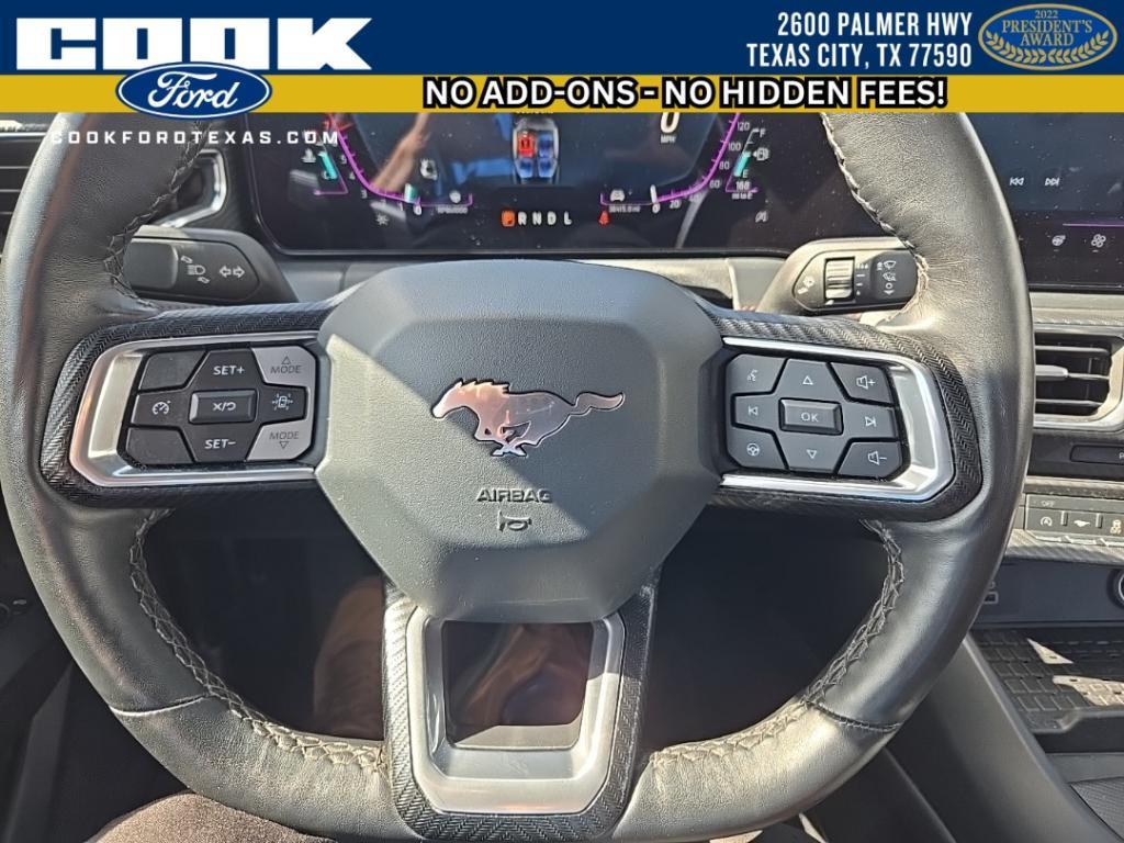 used 2024 Ford Mustang car, priced at $32,989