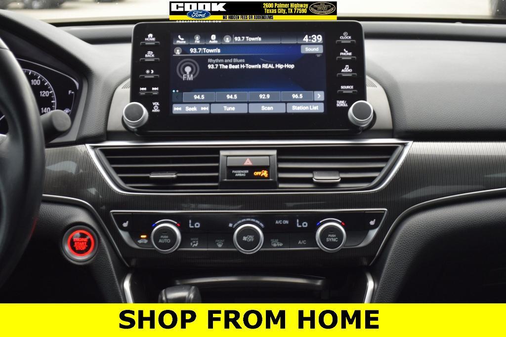 used 2021 Honda Accord car, priced at $18,987