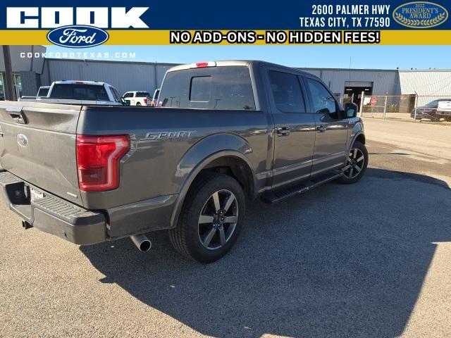 used 2015 Ford F-150 car, priced at $20,989