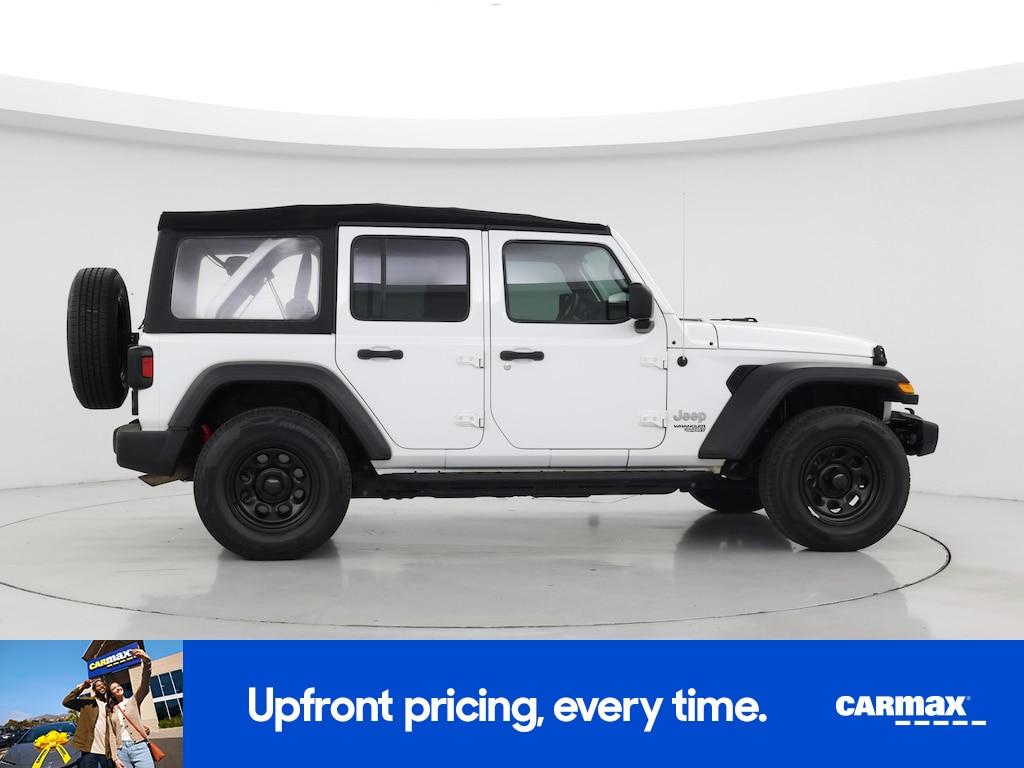 used 2019 Jeep Wrangler car, priced at $20,998