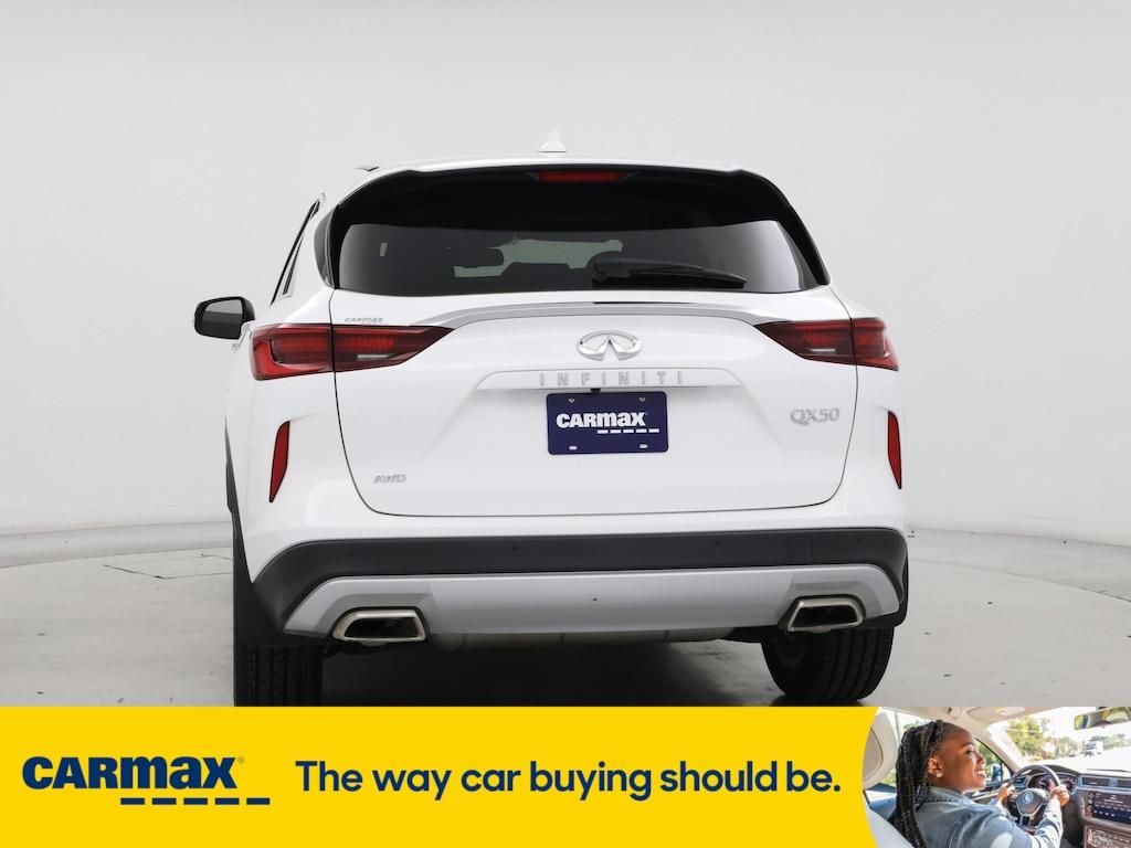 used 2022 INFINITI QX50 car, priced at $28,998