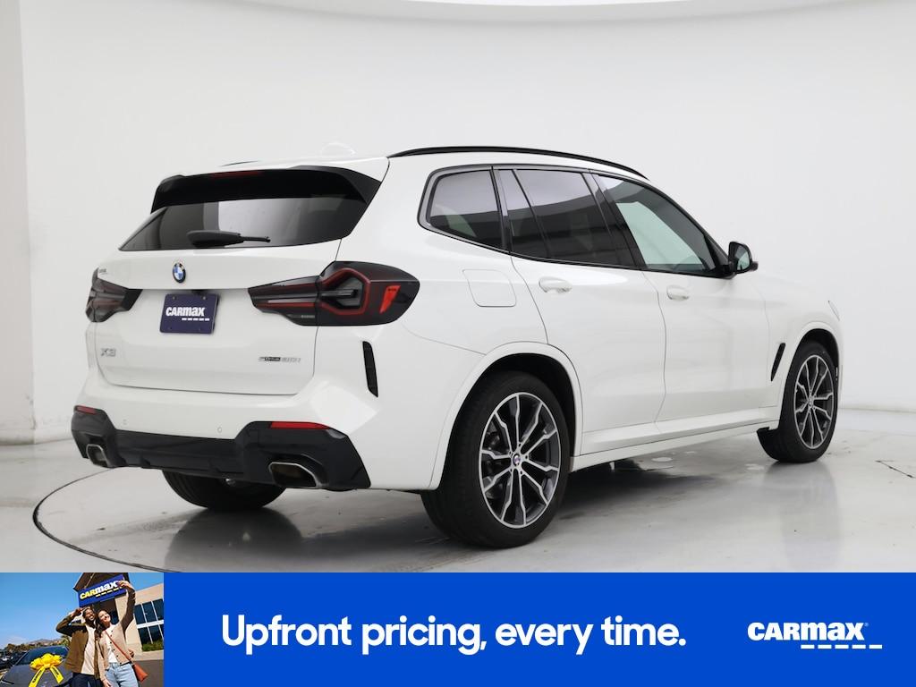 used 2022 BMW X3 car, priced at $35,998