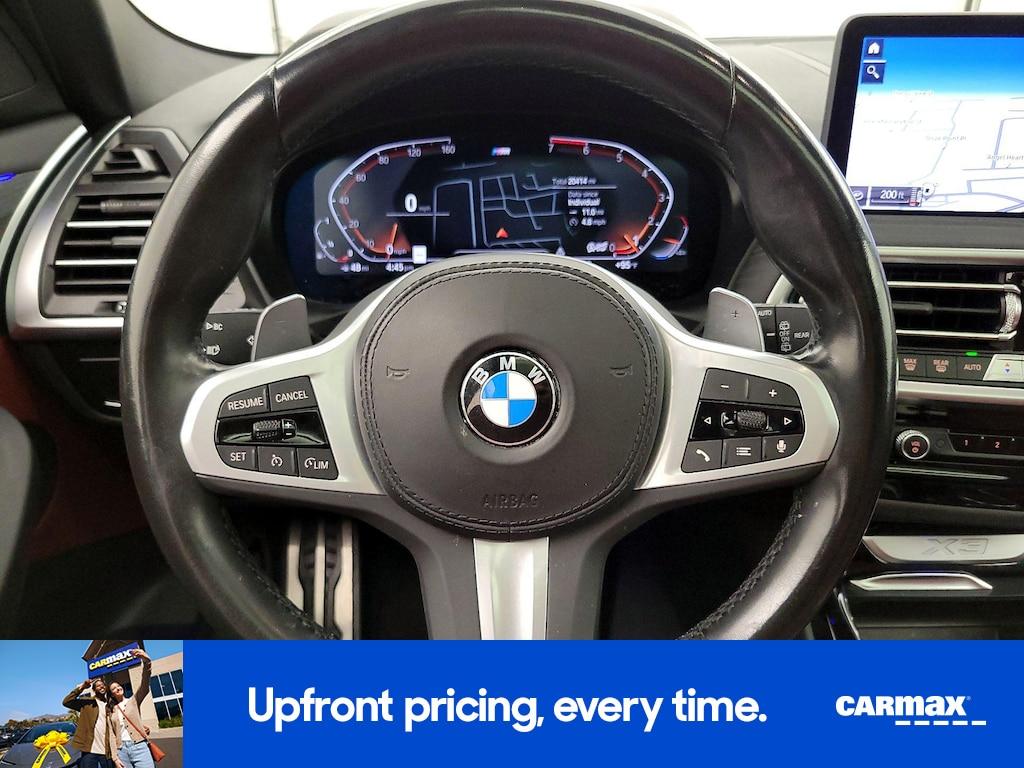 used 2022 BMW X3 car, priced at $35,998