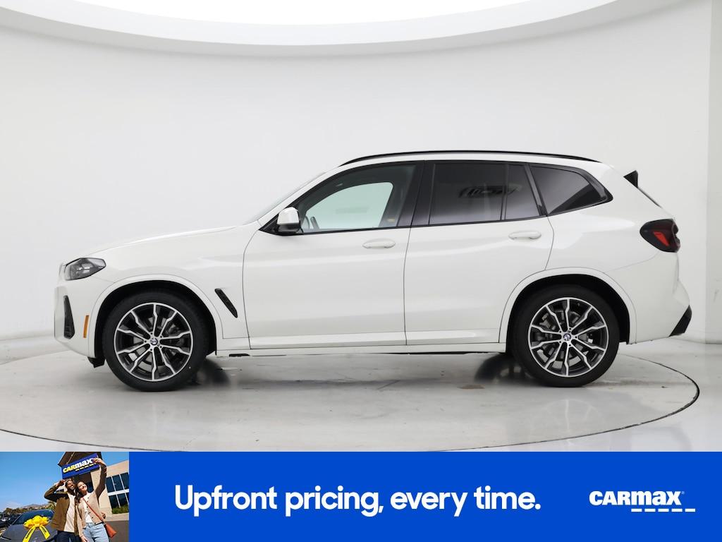 used 2022 BMW X3 car, priced at $35,998