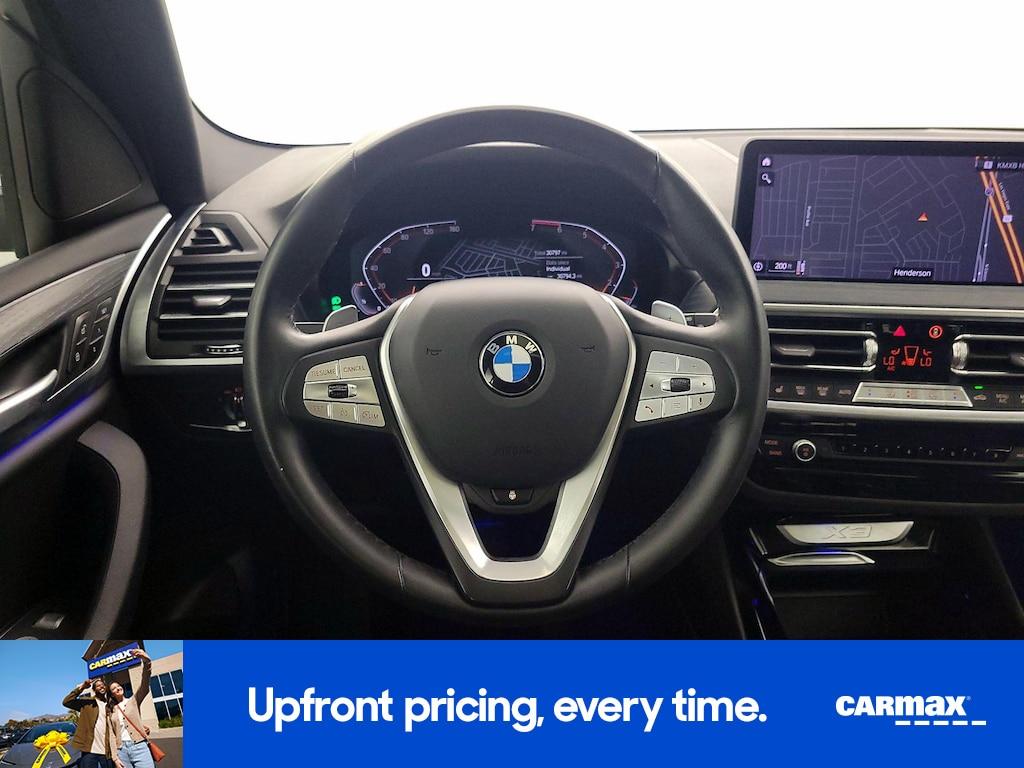 used 2023 BMW X3 car, priced at $32,998