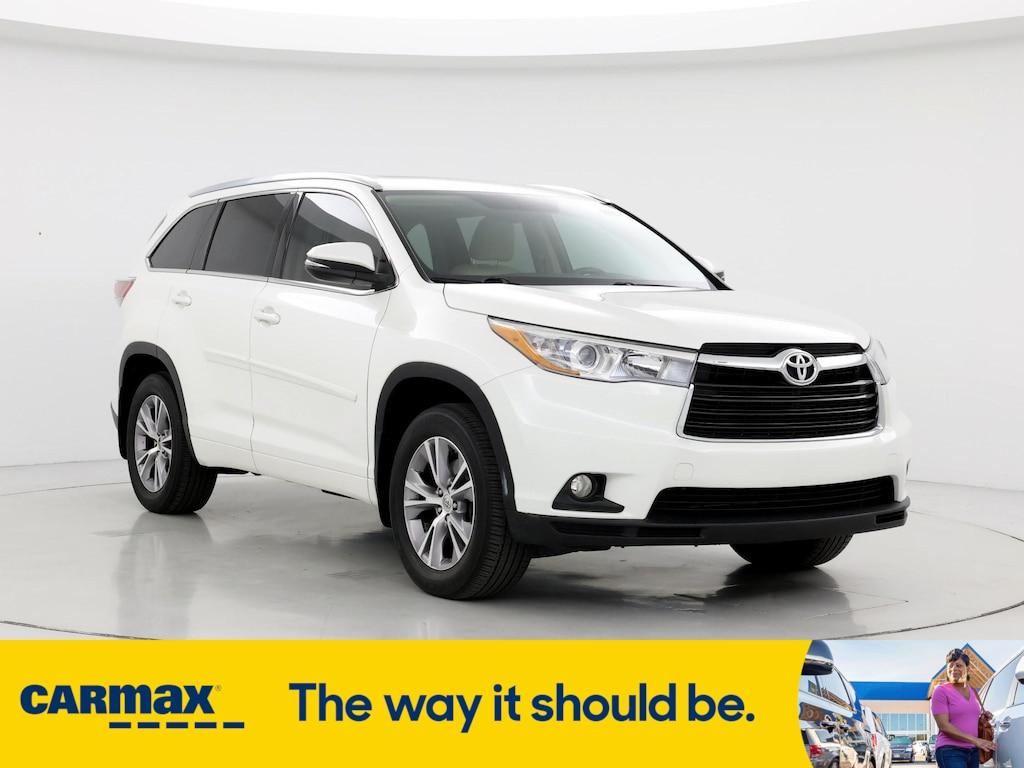 used 2015 Toyota Highlander car, priced at $24,998