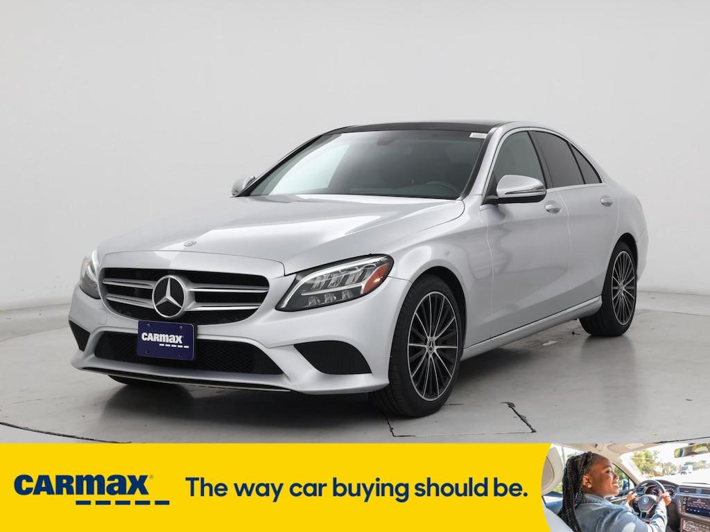 used 2021 Mercedes-Benz C-Class car, priced at $23,998