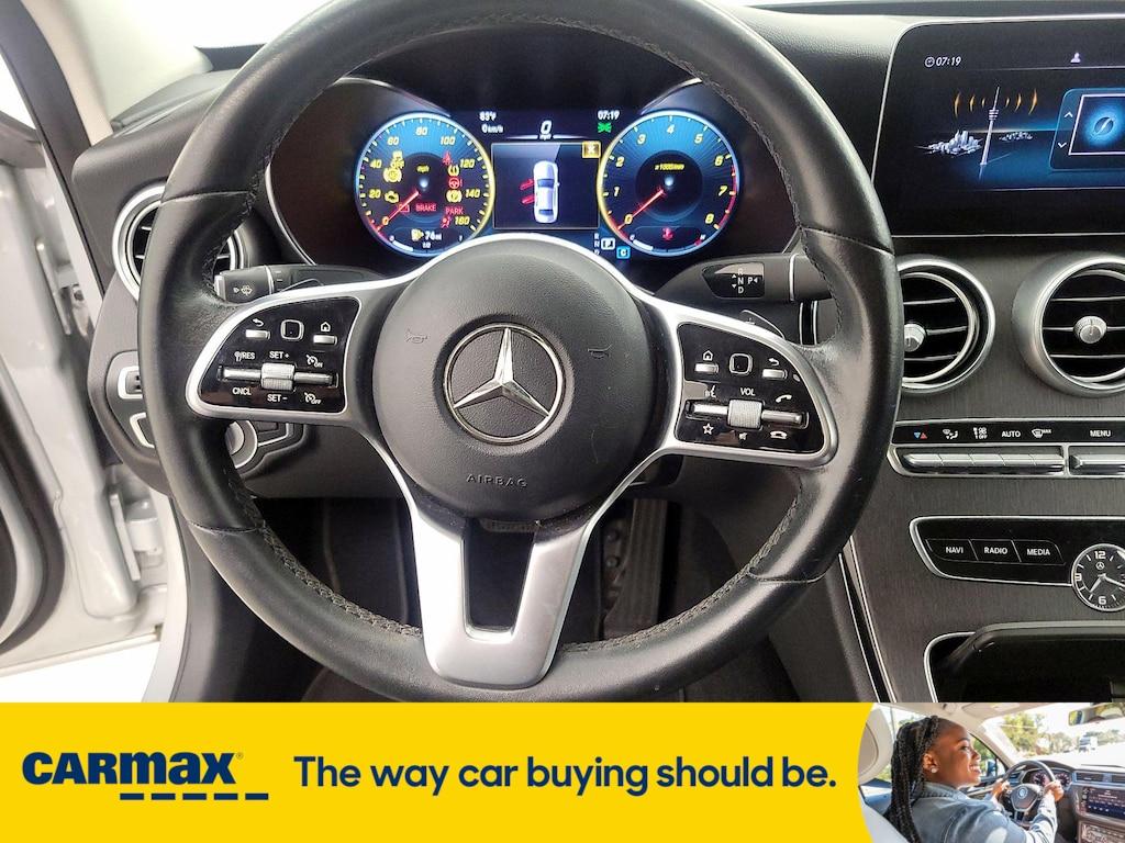 used 2021 Mercedes-Benz C-Class car, priced at $23,998