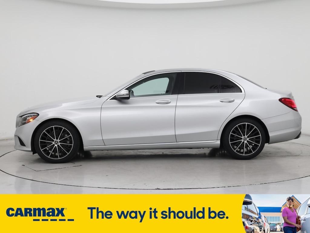 used 2021 Mercedes-Benz C-Class car, priced at $23,998