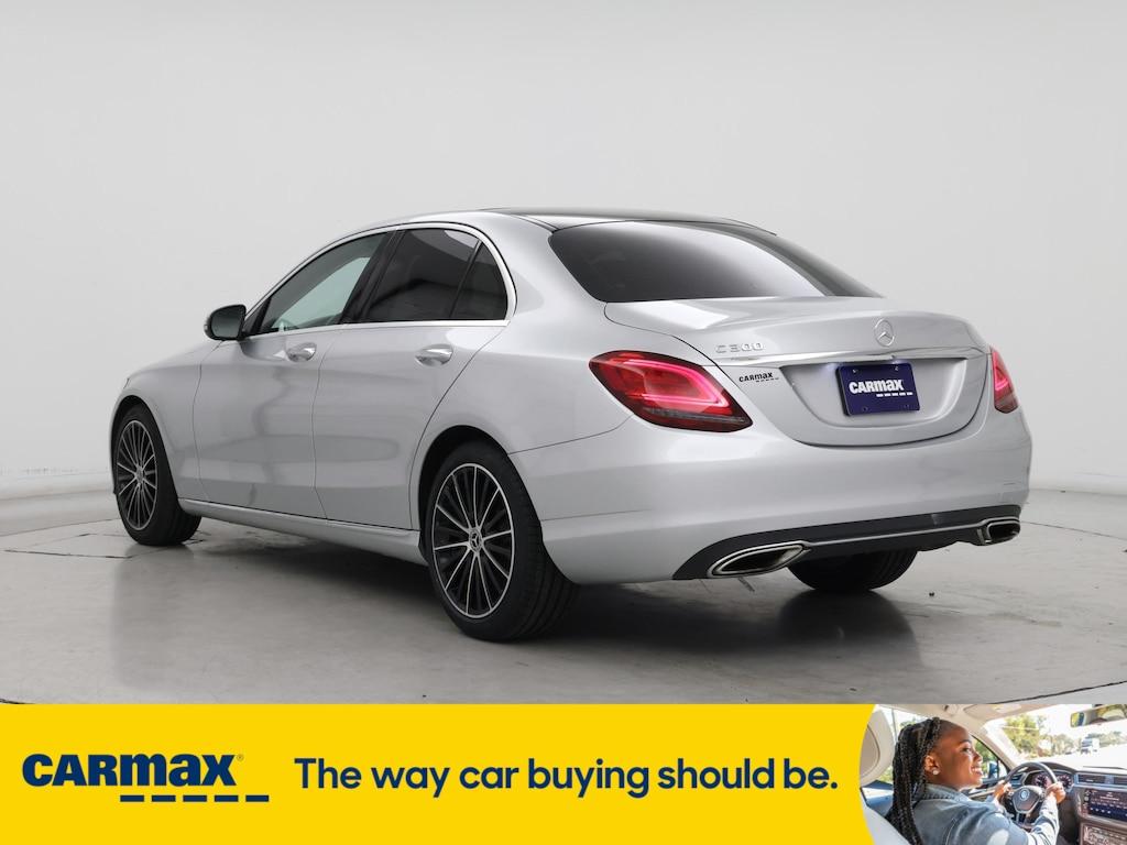 used 2021 Mercedes-Benz C-Class car, priced at $23,998