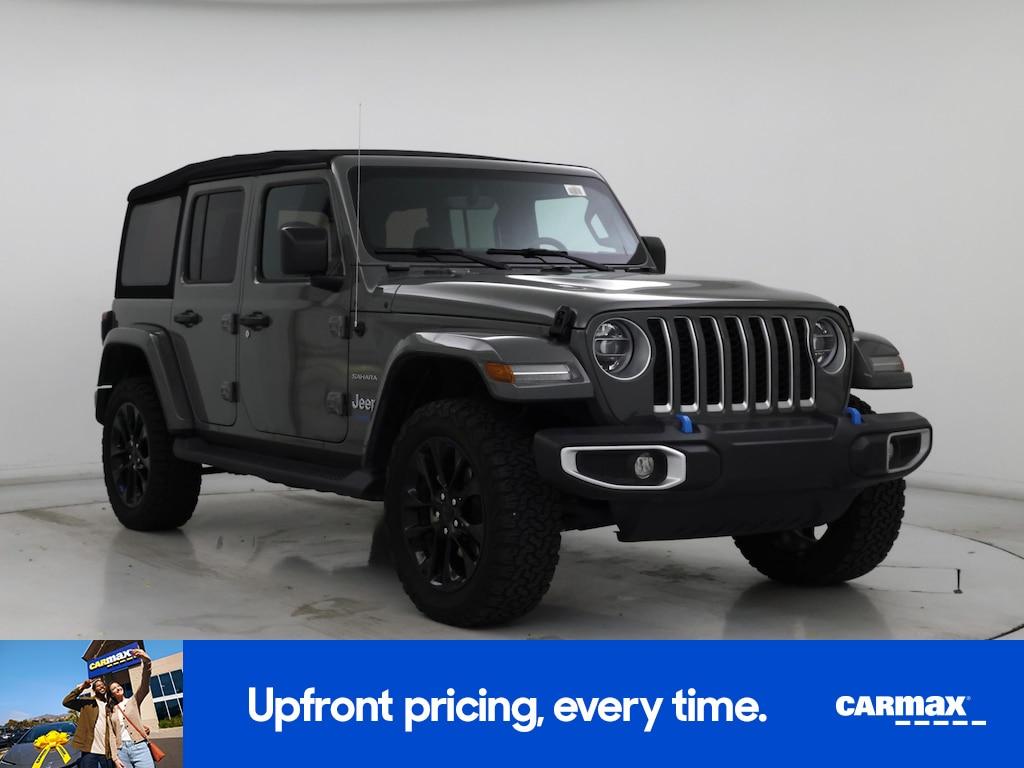 used 2022 Jeep Wrangler Unlimited 4xe car, priced at $29,998