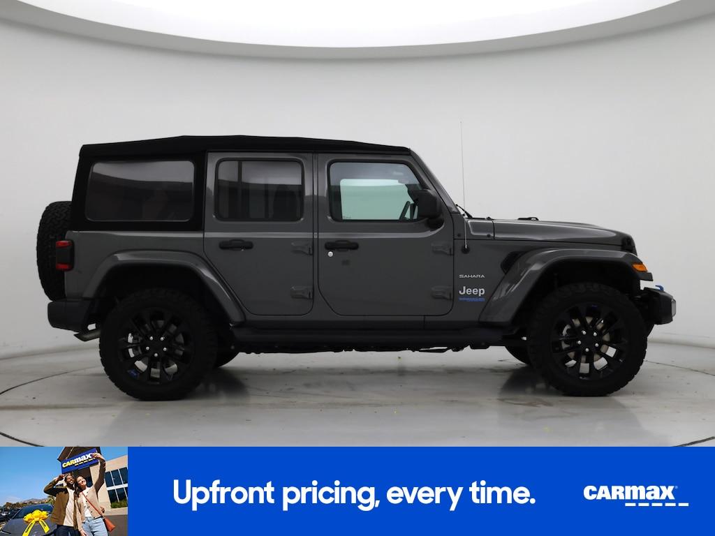 used 2022 Jeep Wrangler Unlimited 4xe car, priced at $29,998