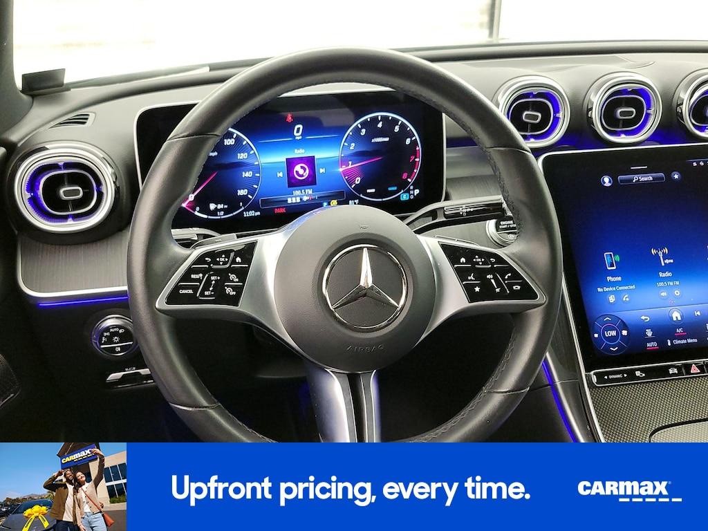 used 2023 Mercedes-Benz C-Class car, priced at $35,998