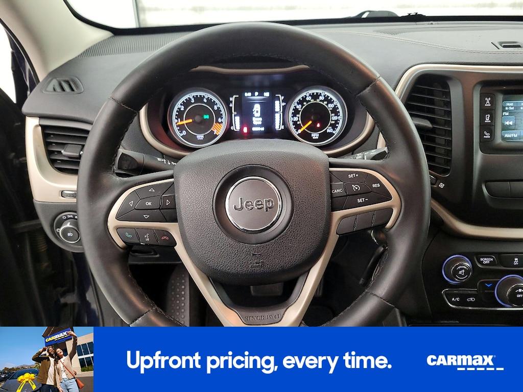 used 2015 Jeep Cherokee car, priced at $13,998