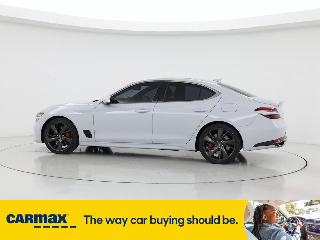 used 2022 Genesis G70 car, priced at $34,998