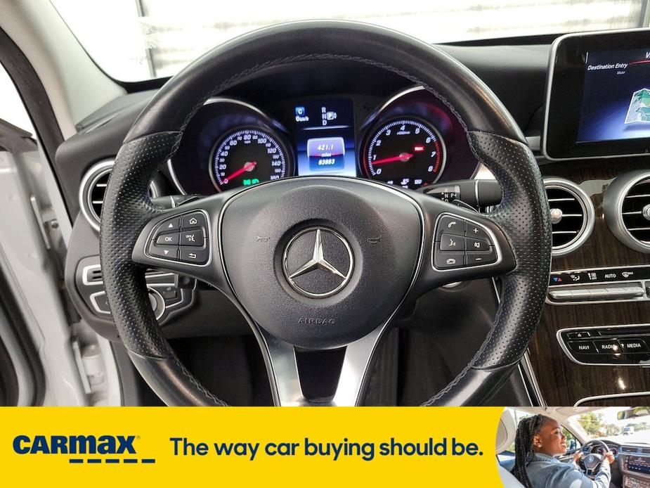 used 2015 Mercedes-Benz C-Class car, priced at $15,998