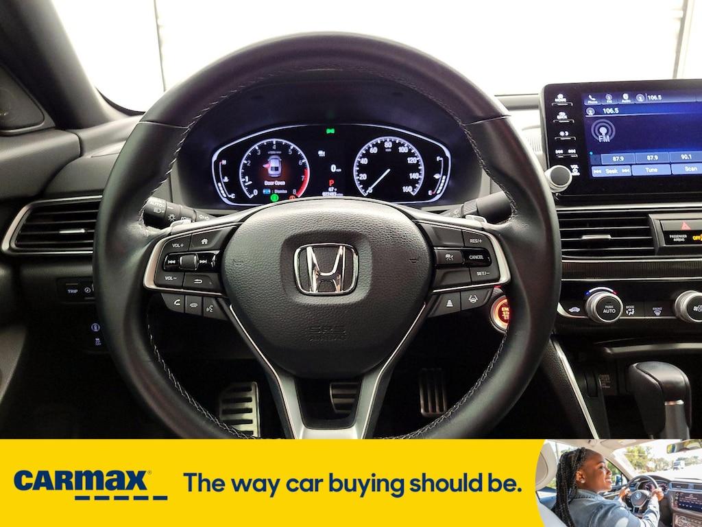 used 2022 Honda Accord car, priced at $26,998