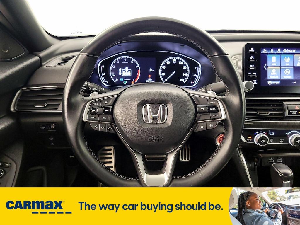 used 2022 Honda Accord car, priced at $27,998