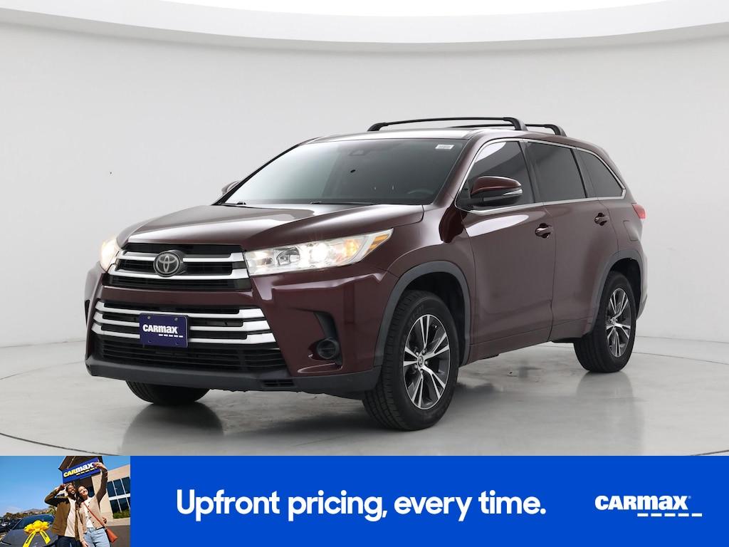 used 2018 Toyota Highlander car, priced at $18,998
