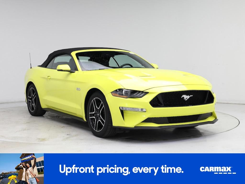 used 2021 Ford Mustang car, priced at $36,998