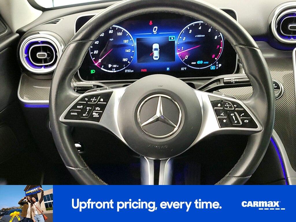 used 2022 Mercedes-Benz C-Class car, priced at $30,998