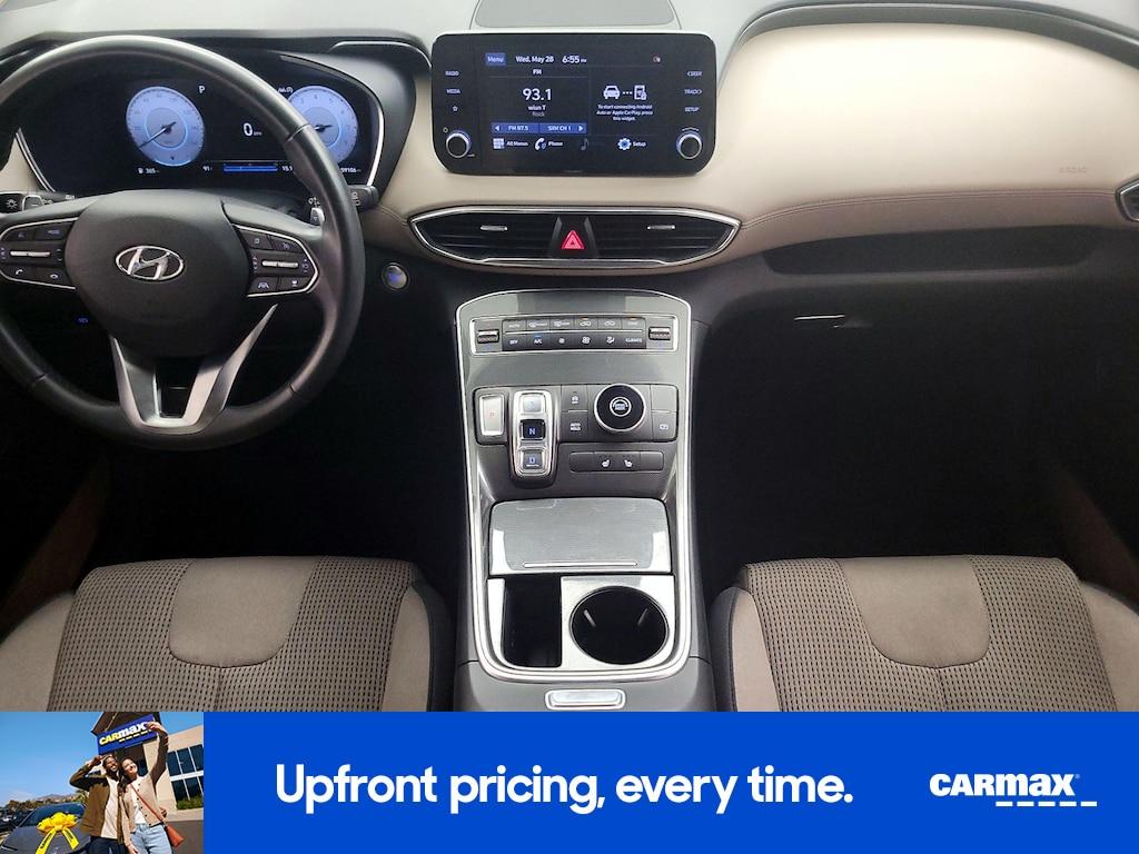 used 2021 Hyundai Santa Fe car, priced at $19,998