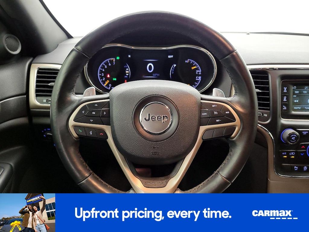 used 2017 Jeep Grand Cherokee car, priced at $14,998