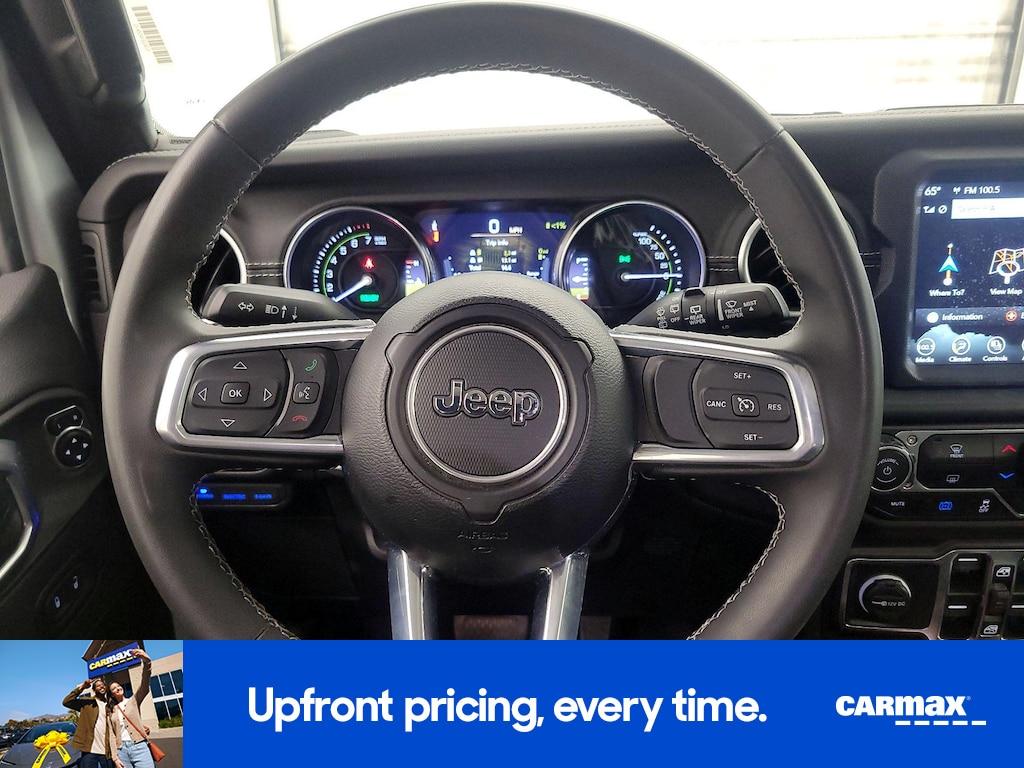 used 2023 Jeep Wrangler 4xe car, priced at $31,998