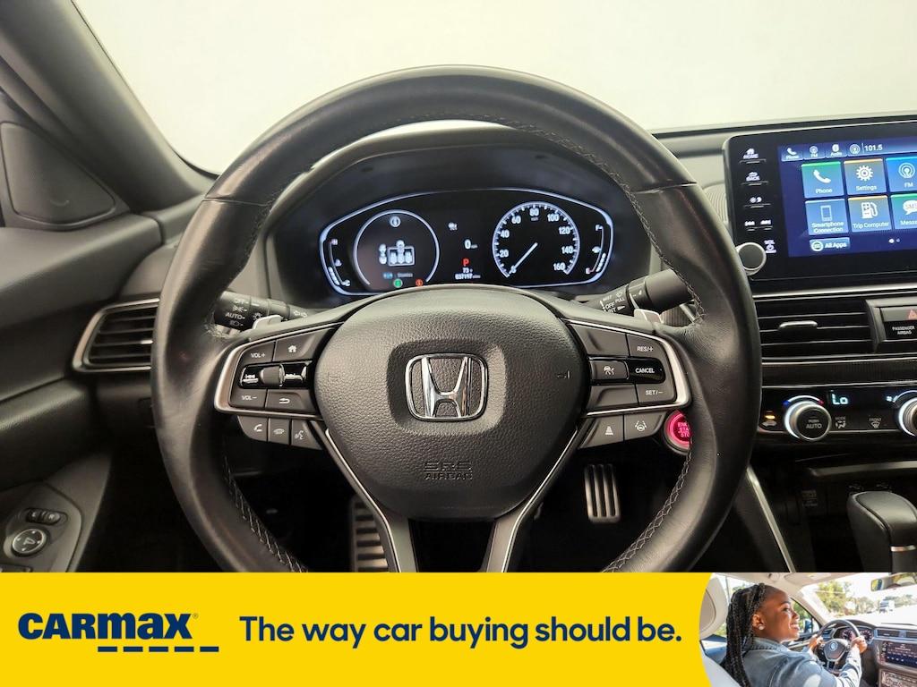 used 2022 Honda Accord car, priced at $27,998