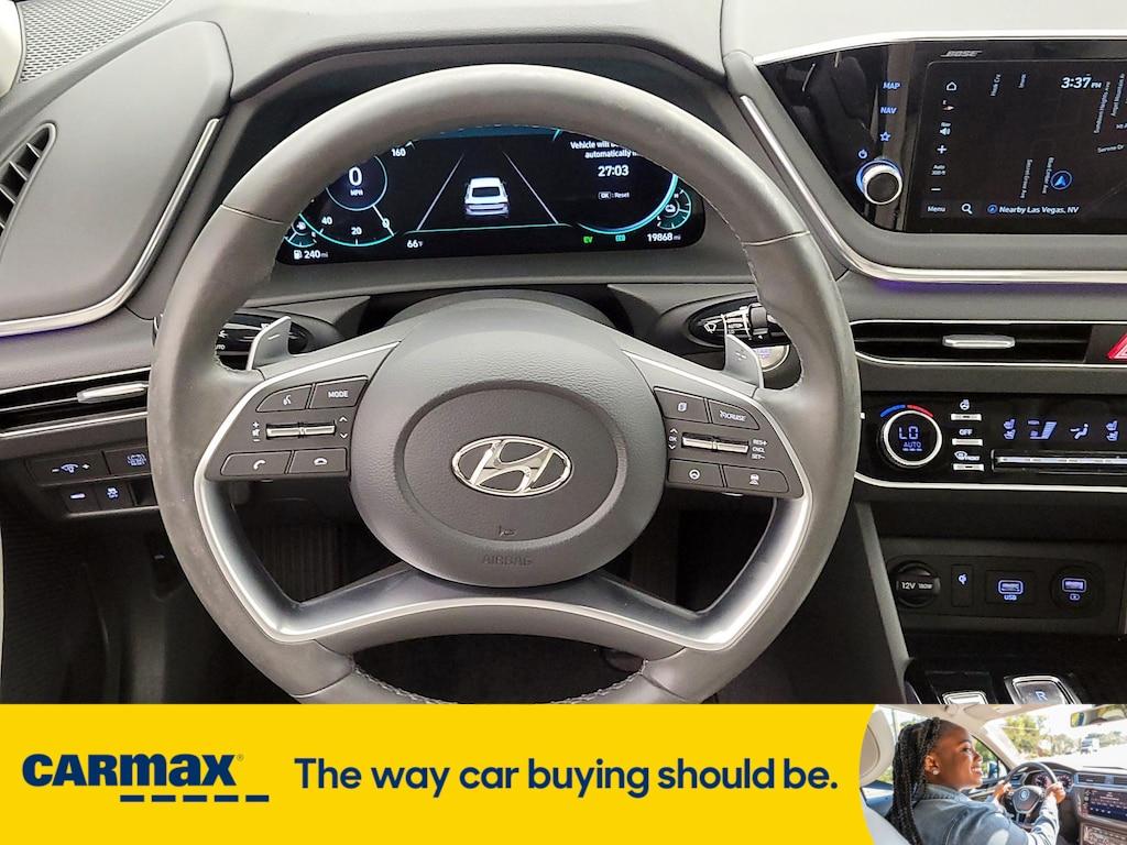 used 2021 Hyundai Sonata Hybrid car, priced at $26,998