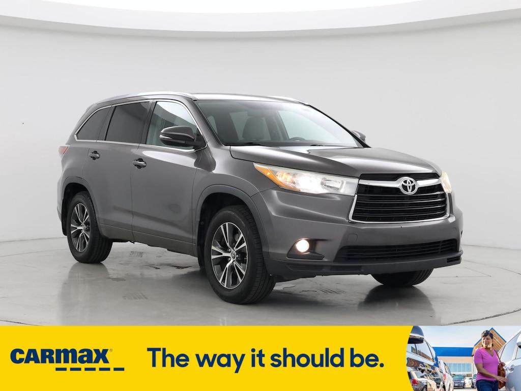 used 2016 Toyota Highlander car, priced at $20,998