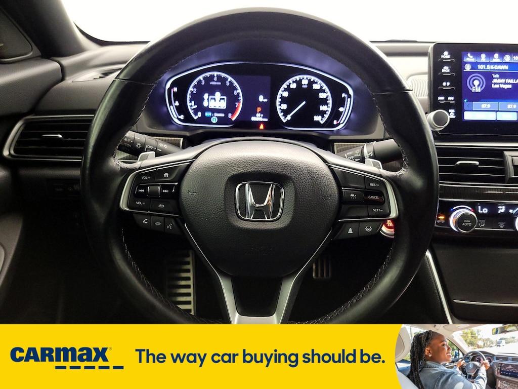 used 2021 Honda Accord car, priced at $28,998