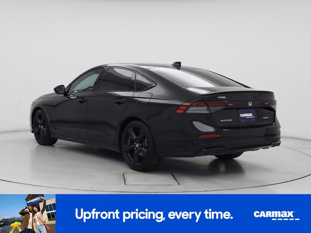 used 2023 Honda Accord Hybrid car, priced at $30,998