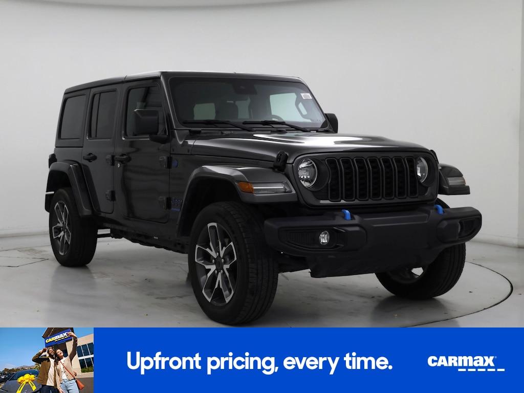 used 2024 Jeep Wrangler 4xe car, priced at $34,998