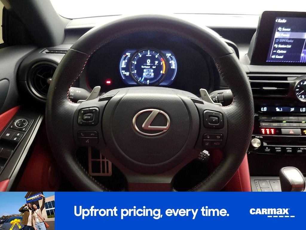 used 2023 Lexus IS 350 car, priced at $43,998