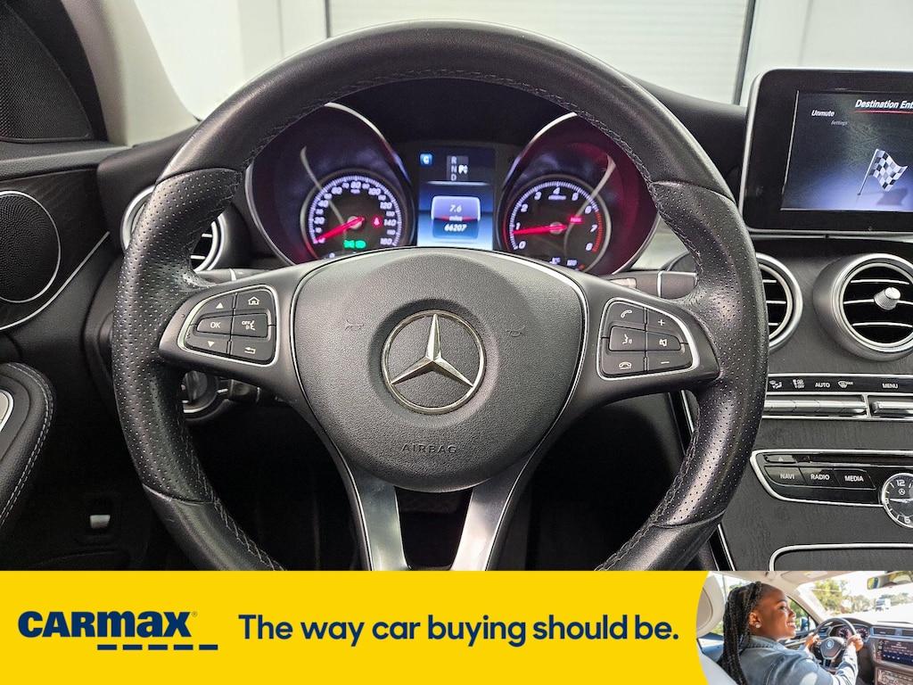 used 2017 Mercedes-Benz C-Class car, priced at $19,998