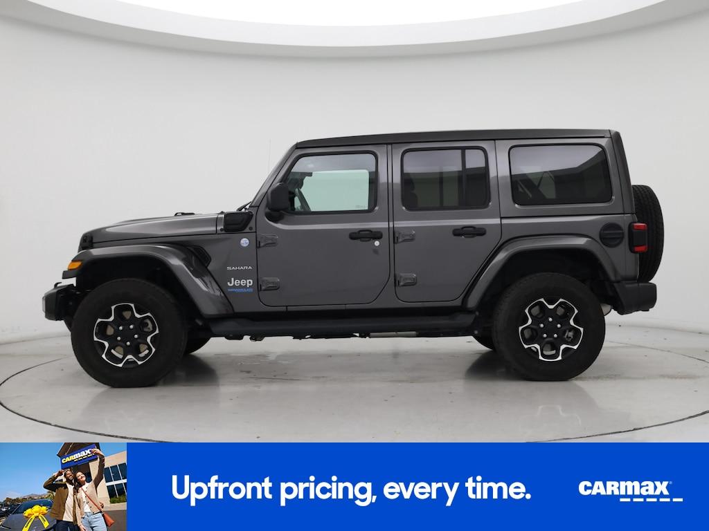used 2021 Jeep Wrangler Unlimited 4xe car, priced at $35,998