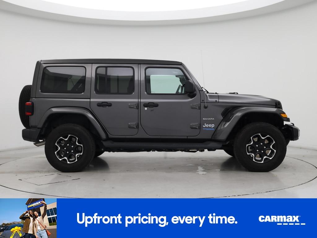 used 2021 Jeep Wrangler Unlimited 4xe car, priced at $35,998