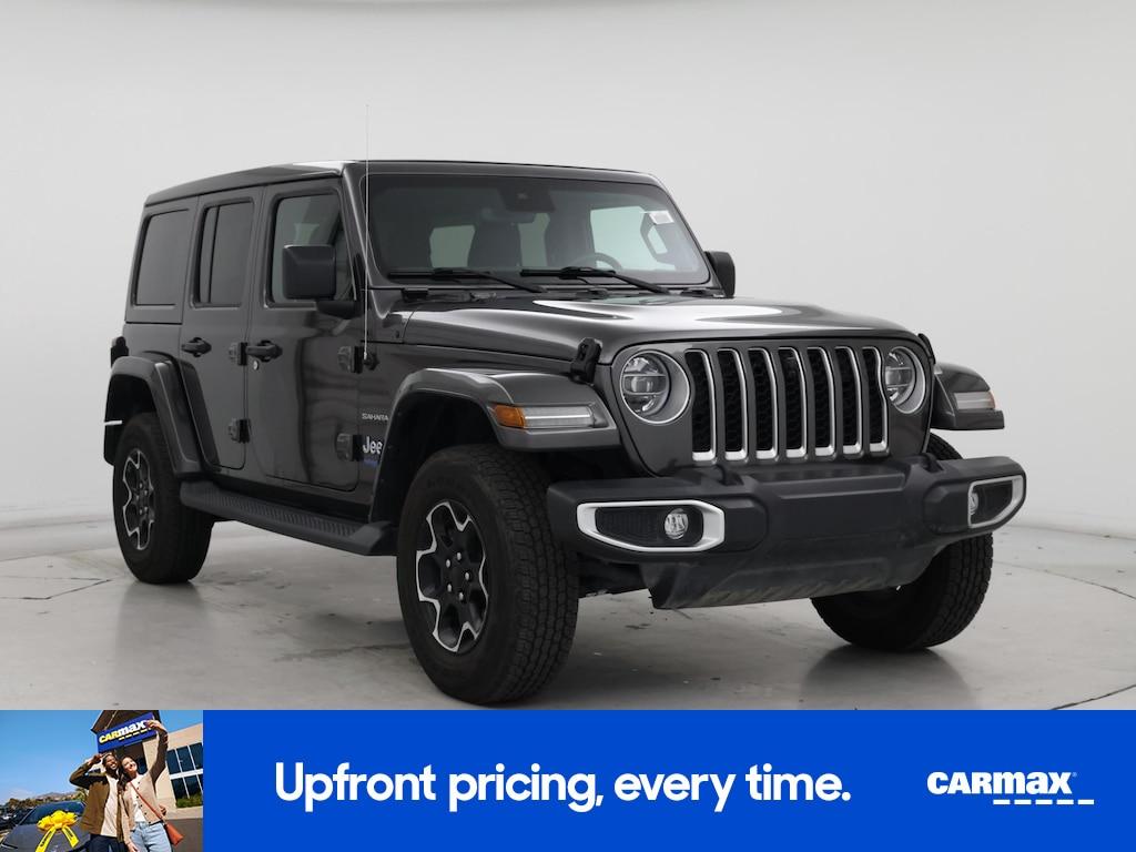 used 2021 Jeep Wrangler Unlimited 4xe car, priced at $35,998