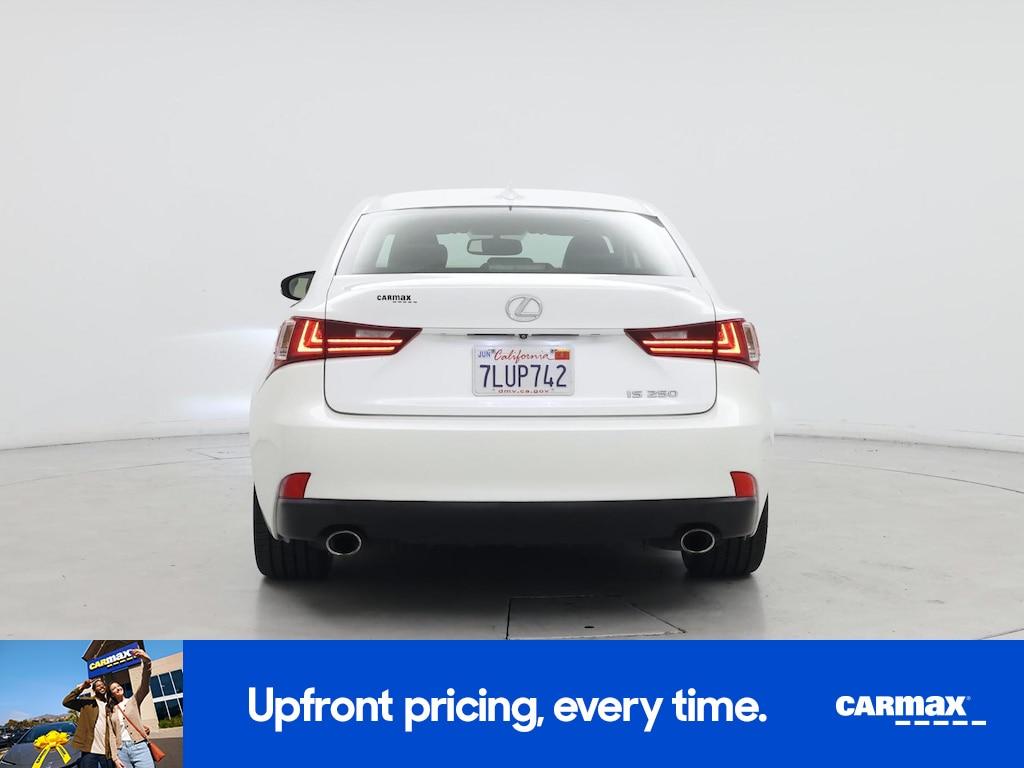 used 2015 Lexus IS 250 car, priced at $17,998