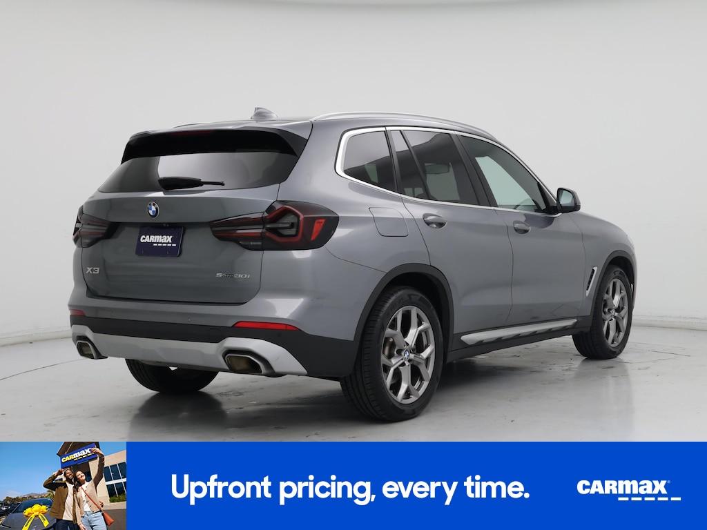 used 2023 BMW X3 car, priced at $33,998