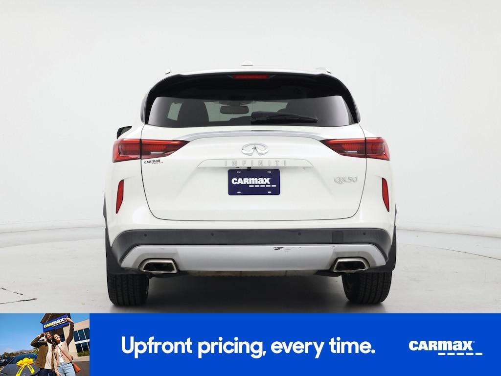 used 2021 INFINITI QX50 car, priced at $23,998