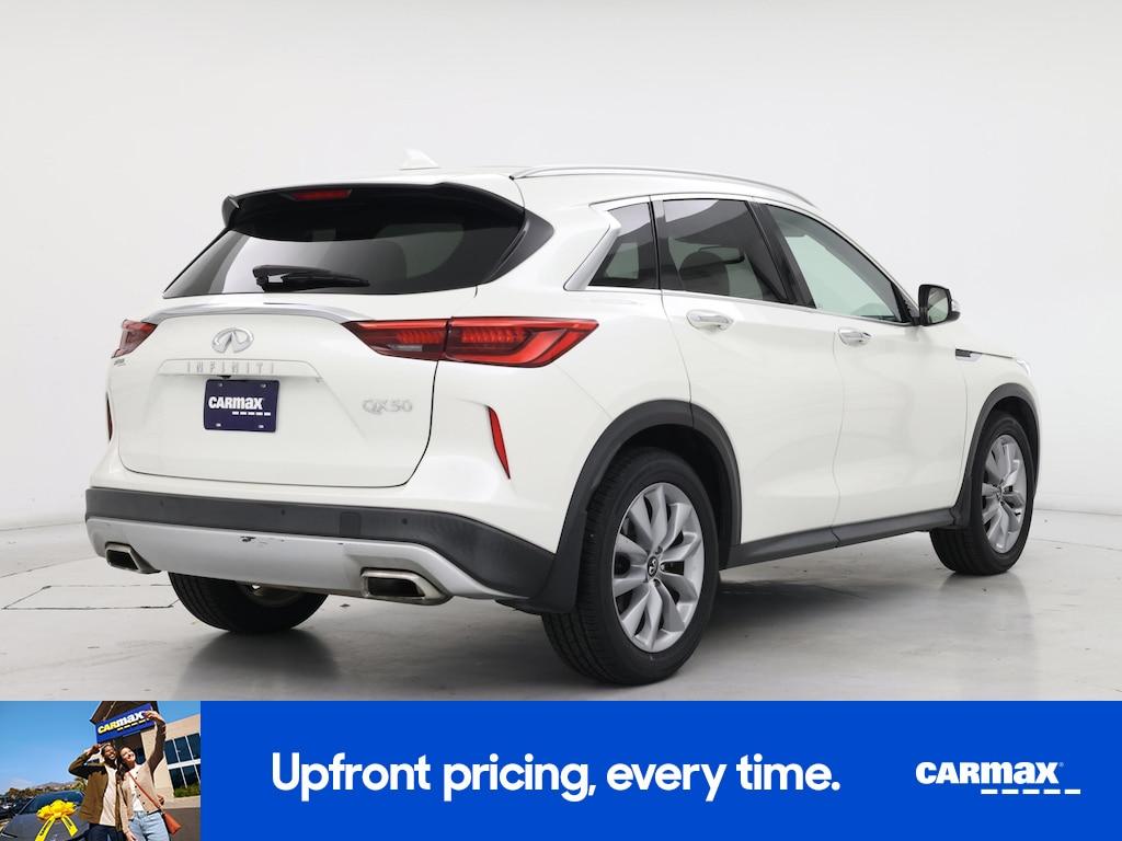 used 2021 INFINITI QX50 car, priced at $23,998