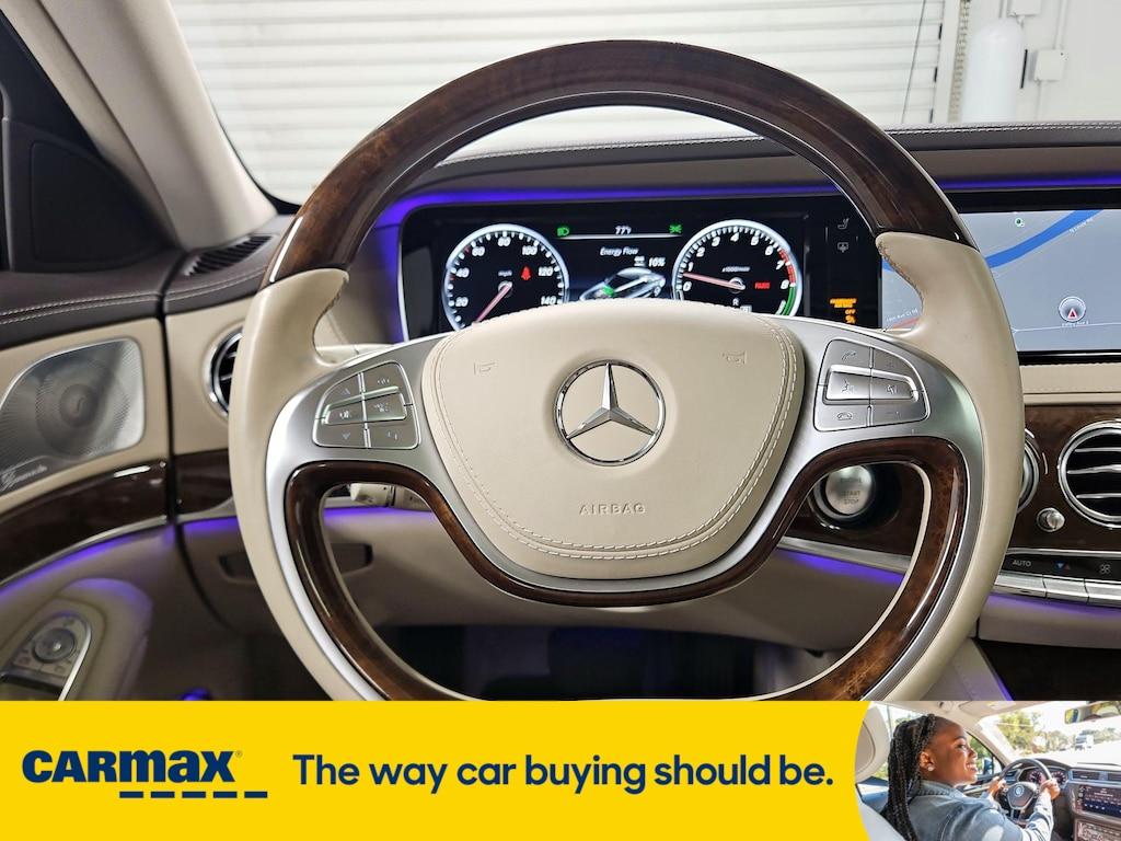 used 2017 Mercedes-Benz S-Class car, priced at $33,998