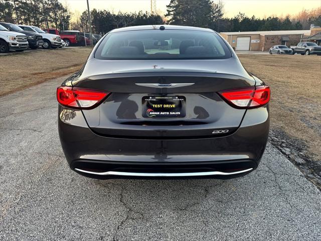 used 2015 Chrysler 200 car, priced at $7,995