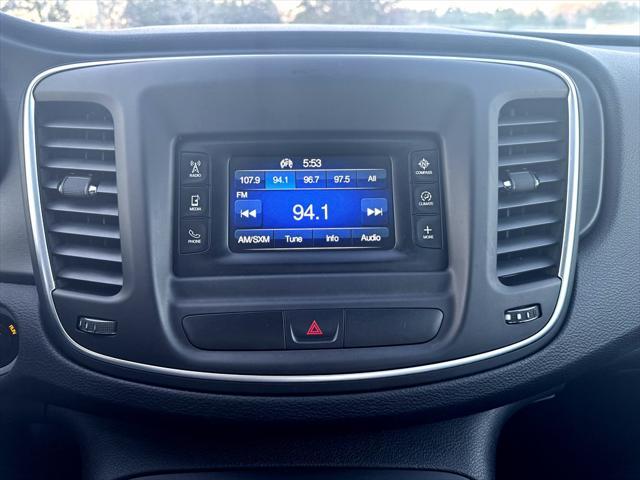 used 2015 Chrysler 200 car, priced at $7,995
