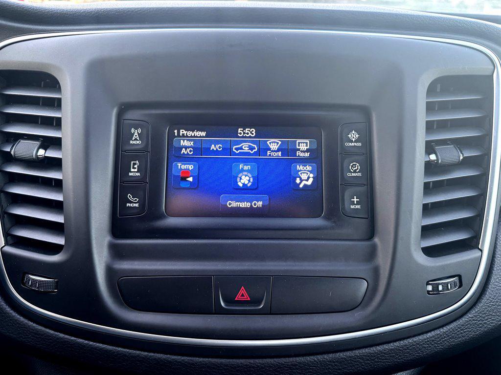 used 2015 Chrysler 200 car, priced at $6,995