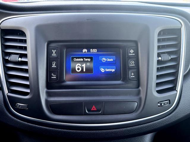 used 2015 Chrysler 200 car, priced at $7,995